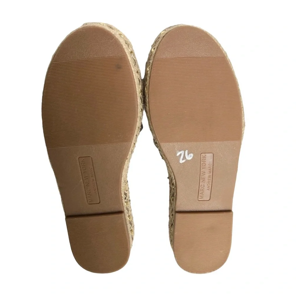 🆕 Marc New York Maggie Sandals Platform Espadrilles Slides